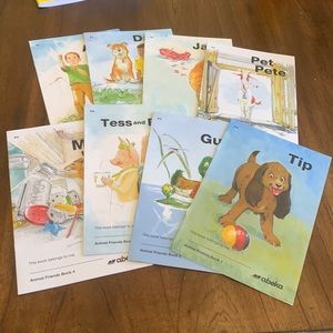 NEW Abeka k4 Animal Friends 8 book set.